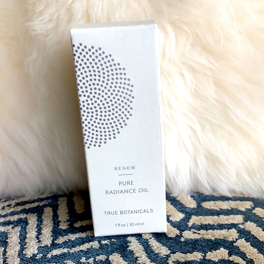 True botanicals pure radiance oil